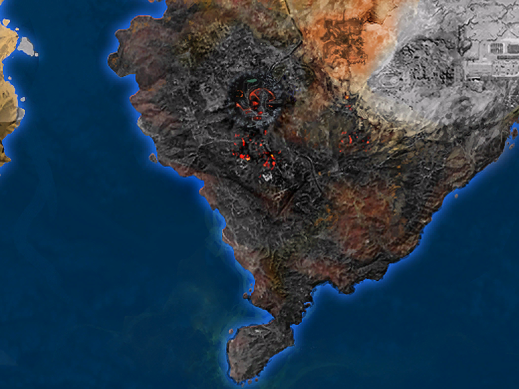 World Map - Map - RF Online Database