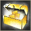 Shiny gold box