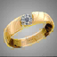 Valentine’s Couple Ring [Shining Diamond]